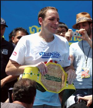 Joey Chestnut, the greatest ever